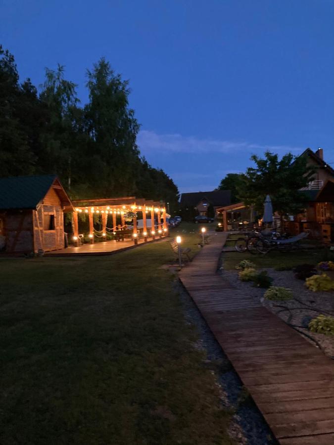 Osada Laskowo, Osrodek Laskowo Domki Nad Jeziorem Exteriör bild