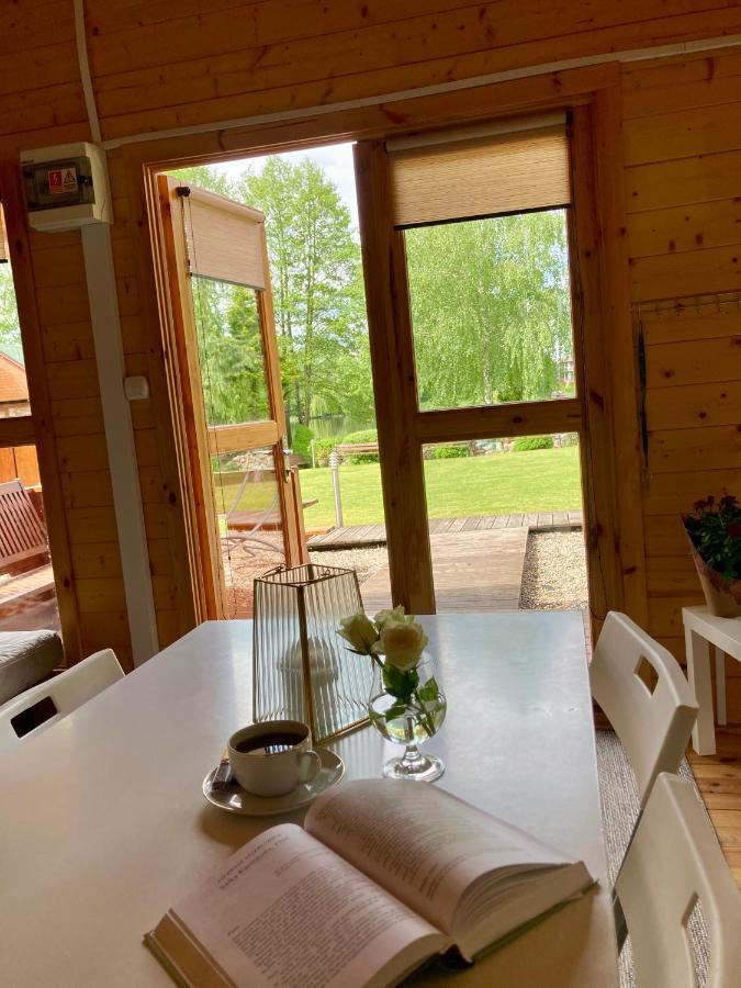 Osada Laskowo, Osrodek Laskowo Domki Nad Jeziorem Exteriör bild