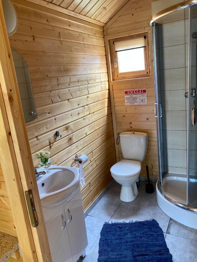 Osada Laskowo, Osrodek Laskowo Domki Nad Jeziorem Exteriör bild