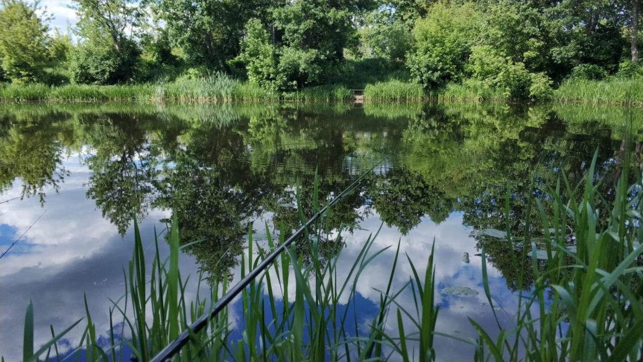Osada Laskowo, Osrodek Laskowo Domki Nad Jeziorem Exteriör bild