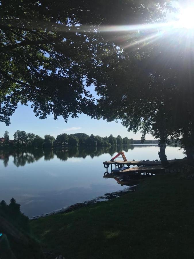 Osada Laskowo, Osrodek Laskowo Domki Nad Jeziorem Exteriör bild